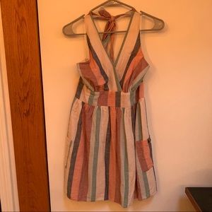 American Eagle sweet summer halter dress